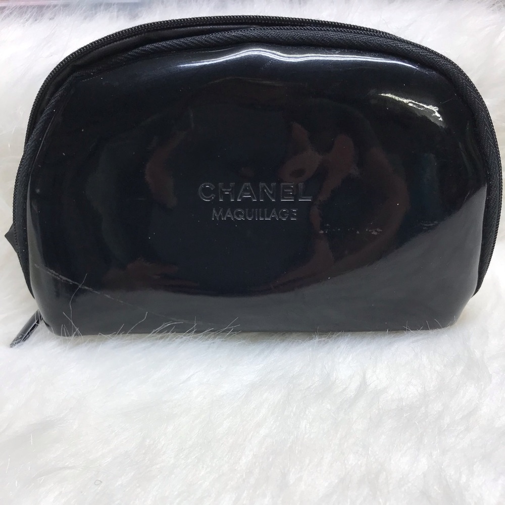 Chanel makeup bag